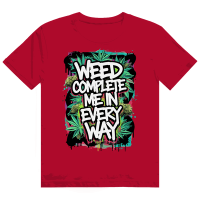 Heavy Cotton T-Shirt Weed complete me | Division420®