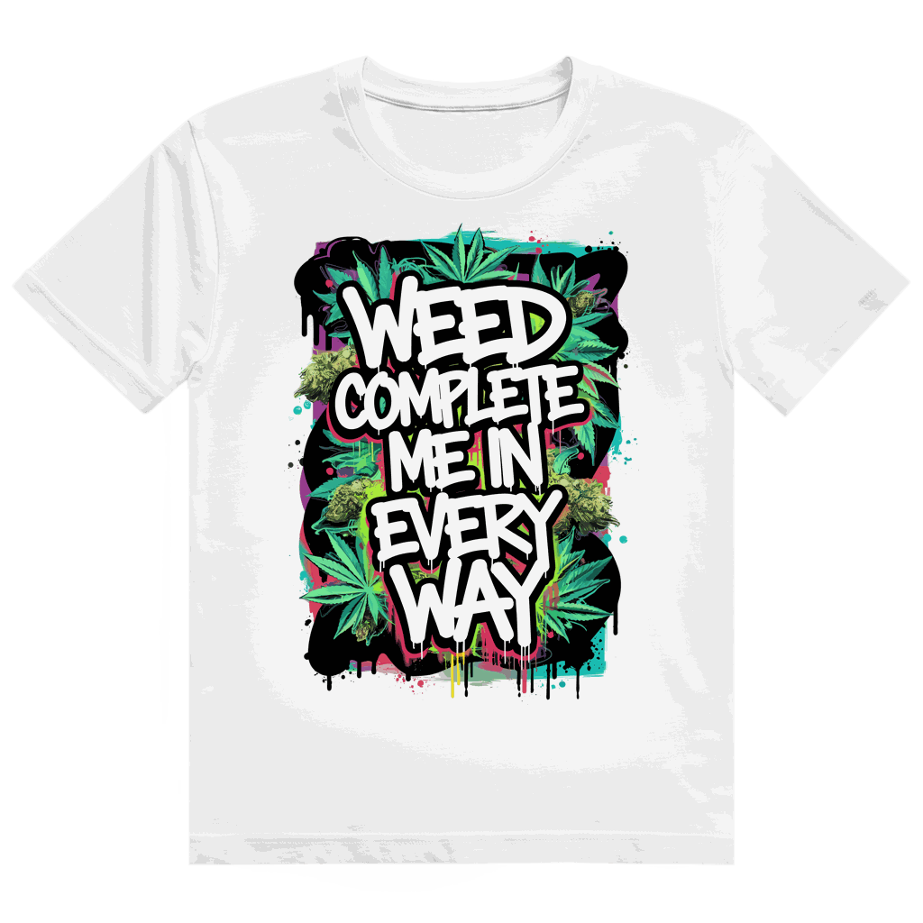 Heavy Cotton T-Shirt Weed complete me | Division420®