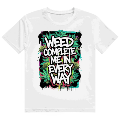 Heavy Cotton T-Shirt Weed complete me | Division420®