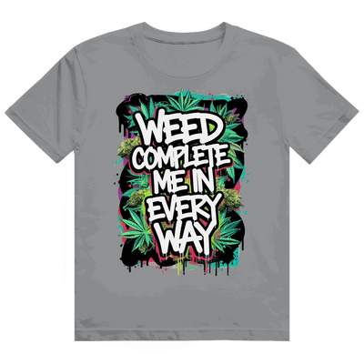 Heavy Cotton T-Shirt Weed complete me | Division420®