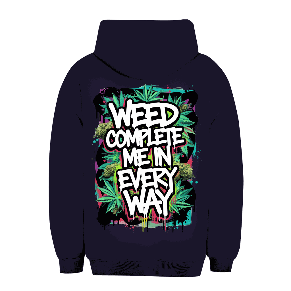 Unisex Oversize Hoodie - Weed complete me | Division420®