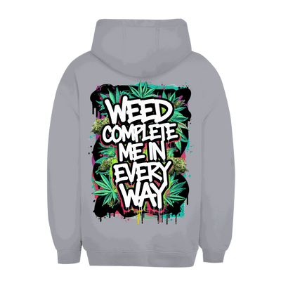 Unisex Oversize Hoodie - Weed complete me | Division420®