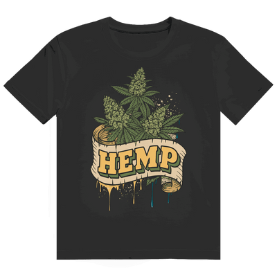 Heavy Cotton T-Shirt - Hemp Art Print | Division420®