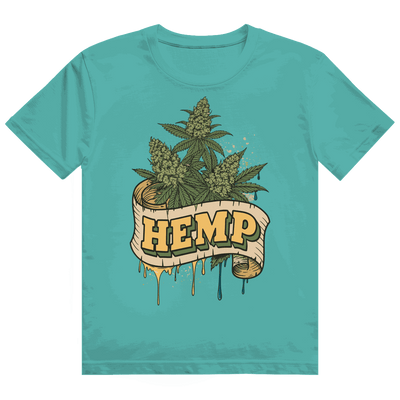 Heavy Cotton T-Shirt - Hemp Art Print | Division420®