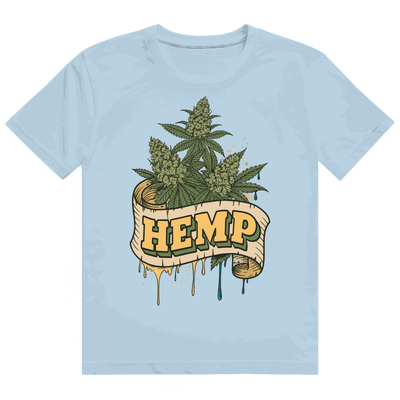 Heavy Cotton T-Shirt - Hemp Art Print | Division420®