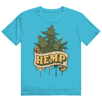 Heavy Cotton T-Shirt - Hemp Art Print | Division420®