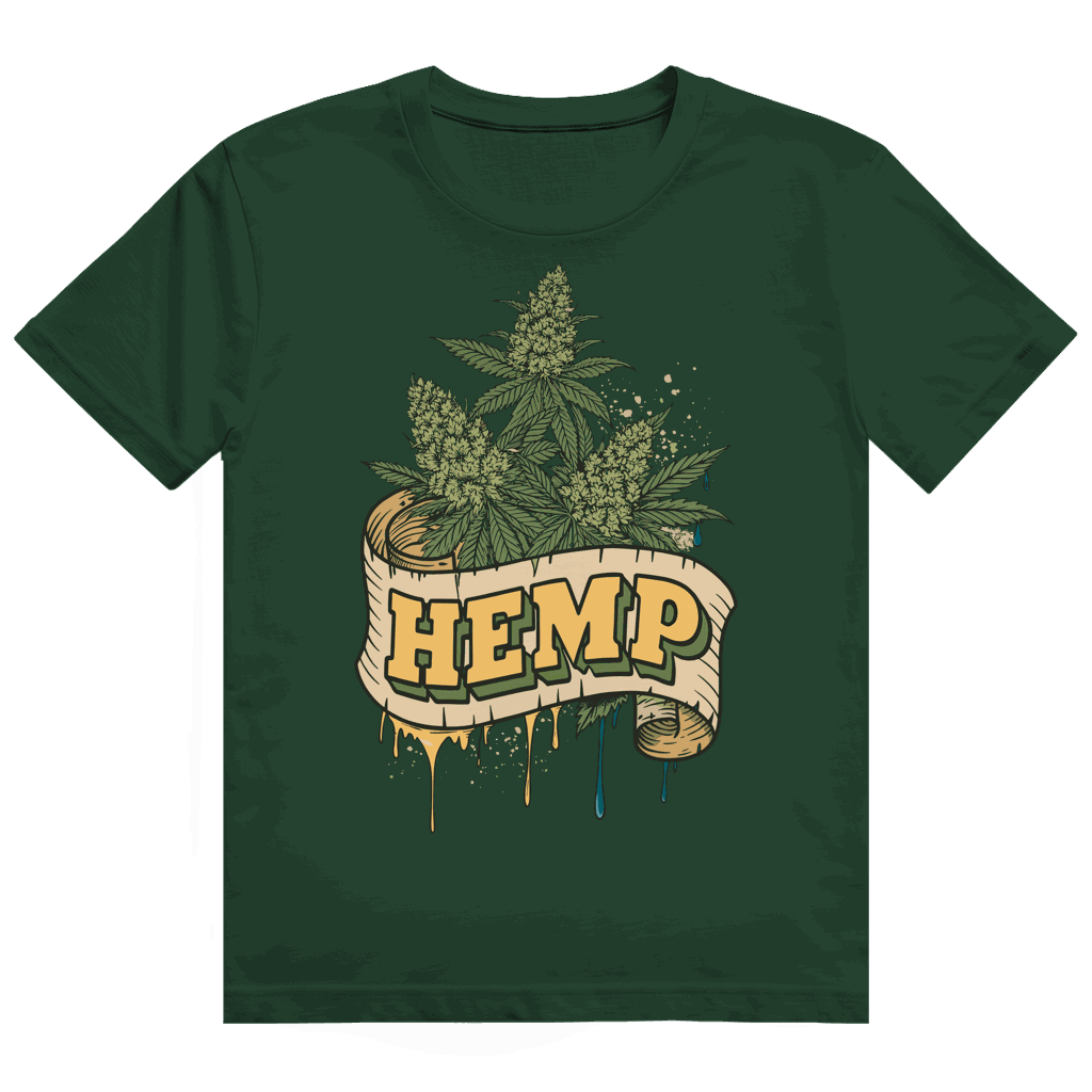 Heavy Cotton T-Shirt - Hemp Art Print | Division420®