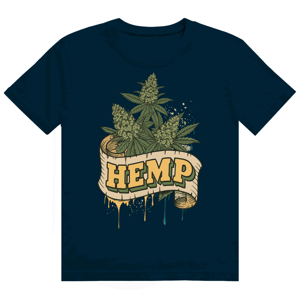Heavy Cotton T-Shirt - Hemp Art Print | Division420®