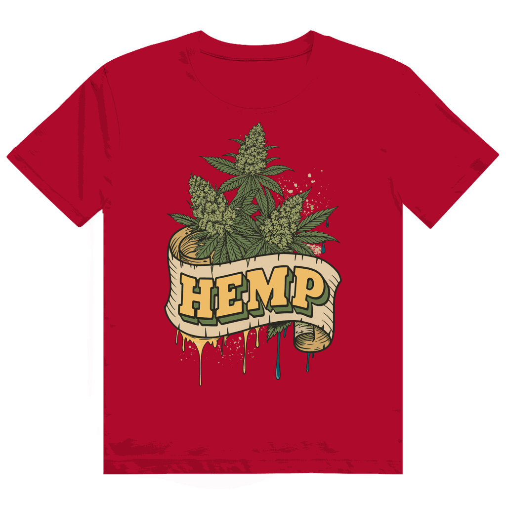 Heavy Cotton T-Shirt - Hemp Art Print | Division420®