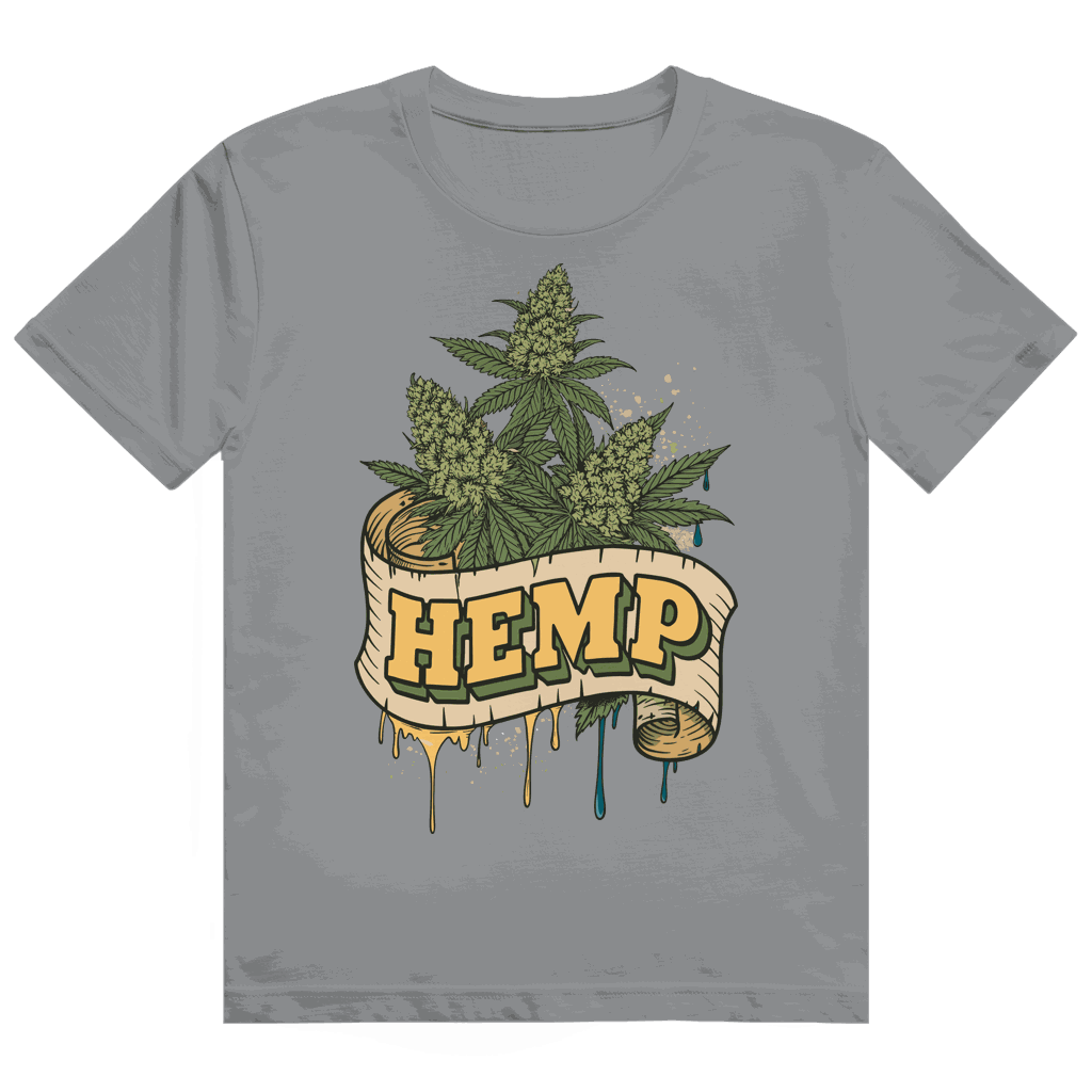 Großes Größendiagramm für Division420 Heavy Cotton T-Shirt mit Hanf-Design