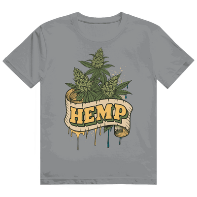 Großes Größendiagramm für Division420 Heavy Cotton T-Shirt mit Hanf-Design