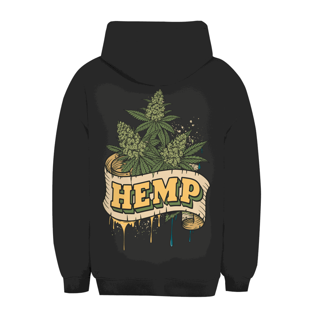 Unisex Oversize Hoodie - Hemp Art Print | Division420®