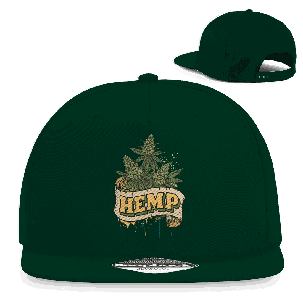 Snapback Rapper Cap - Hemp Art Print | Division420®