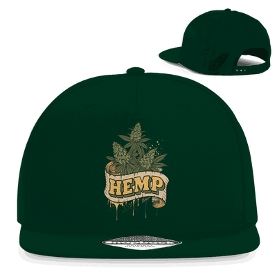 Snapback Rapper Cap - Hemp Art Print | Division420®
