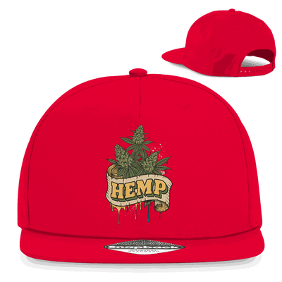 Snapback Rapper Cap - Hemp Art Print | Division420®