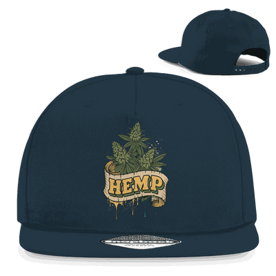Snapback Rapper Cap - Hemp Art Print | Division420®