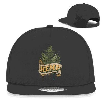 Snapback Rapper Cap - Hemp Art Print | Division420®