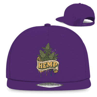 Snapback Rapper Cap - Hemp Art Print | Division420®