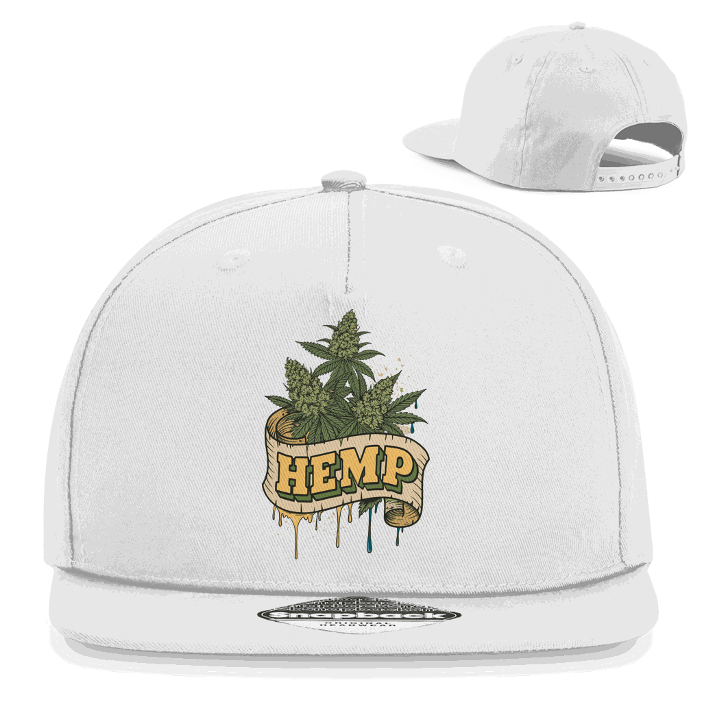 Snapback Rapper Cap - Hemp Art Print | Division420®