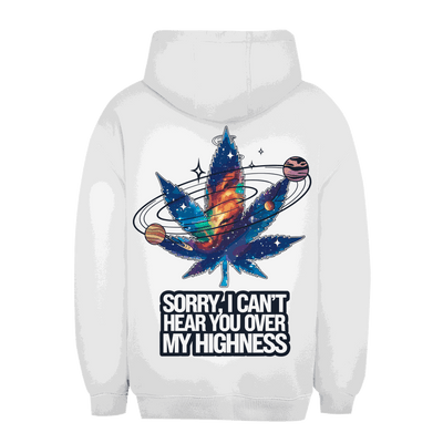 Unisex Oversize Hoodie von Division420 in Schwarz mit Kängurutasche und Kordelzugkapuze