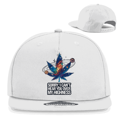 Division420 Snapback Rapper Cap Sorry in Baumwoll-Twill mit flachem Schirm und Retro-Snapbackverschluss