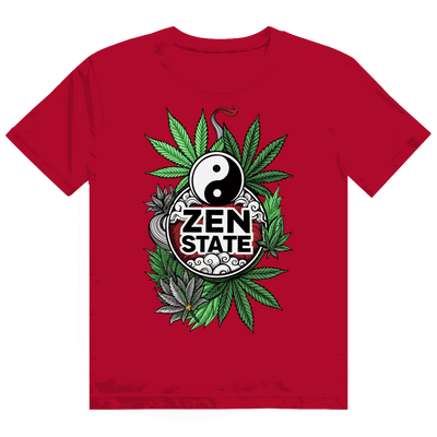 Größentabelle für Heavy Cotton T-Shirt Zen State von Division420