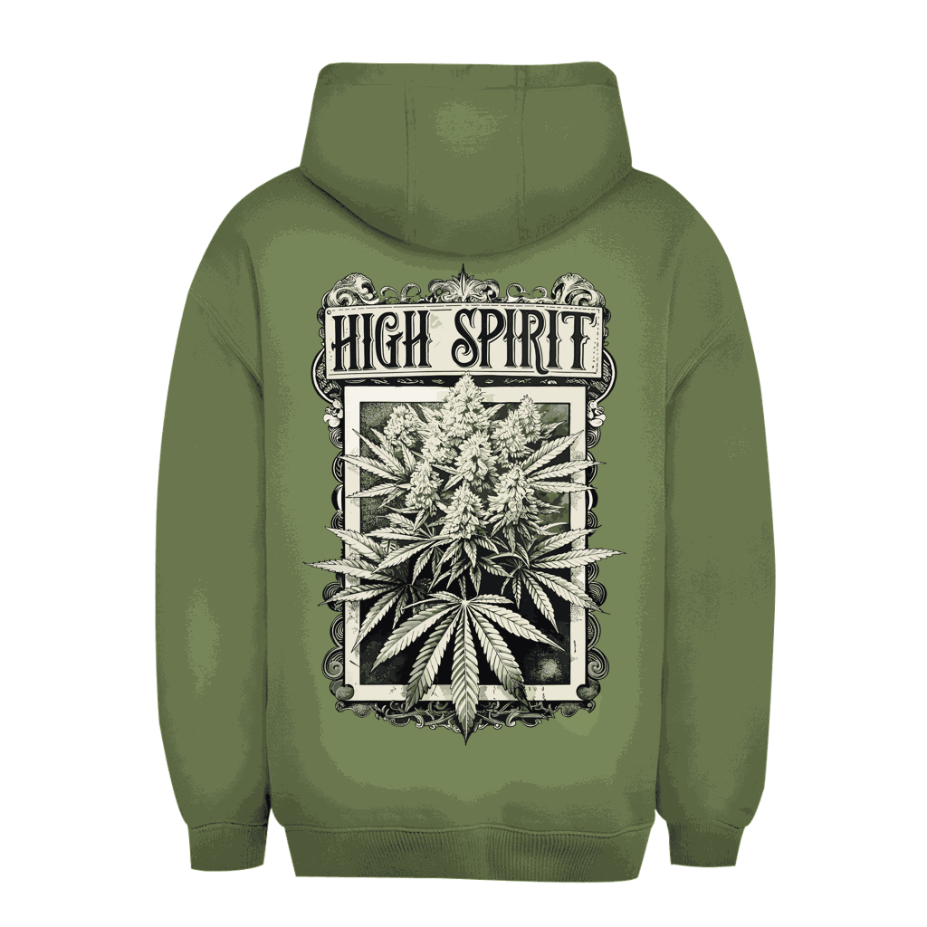 Unisex Oversize Hoodie von Division420 in entspanntem urbanem Stil mit Kapuze und Kängurutasche