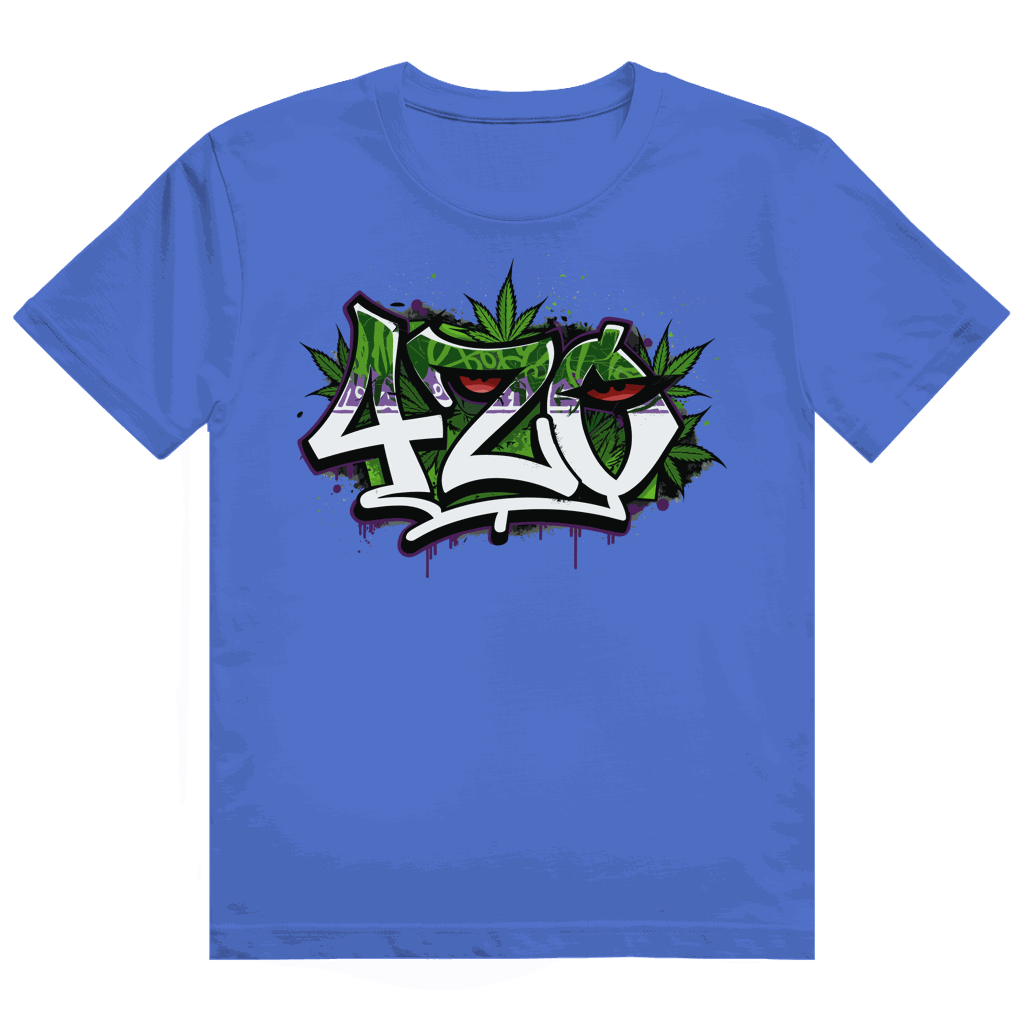 Heavy Cotton T-Shirt - 420 Graffiti | Division420®