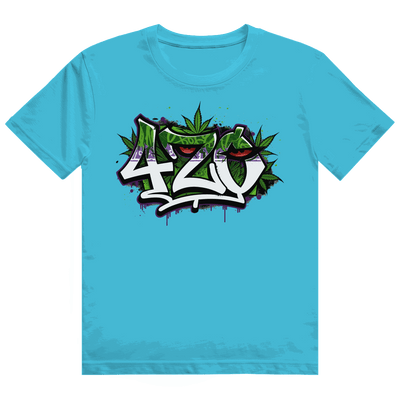 Größentabelle für Heavy Cotton T-Shirt 420 Graffiti von Division420