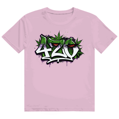 Heavy Cotton T-Shirt - 420 Graffiti | Division420®