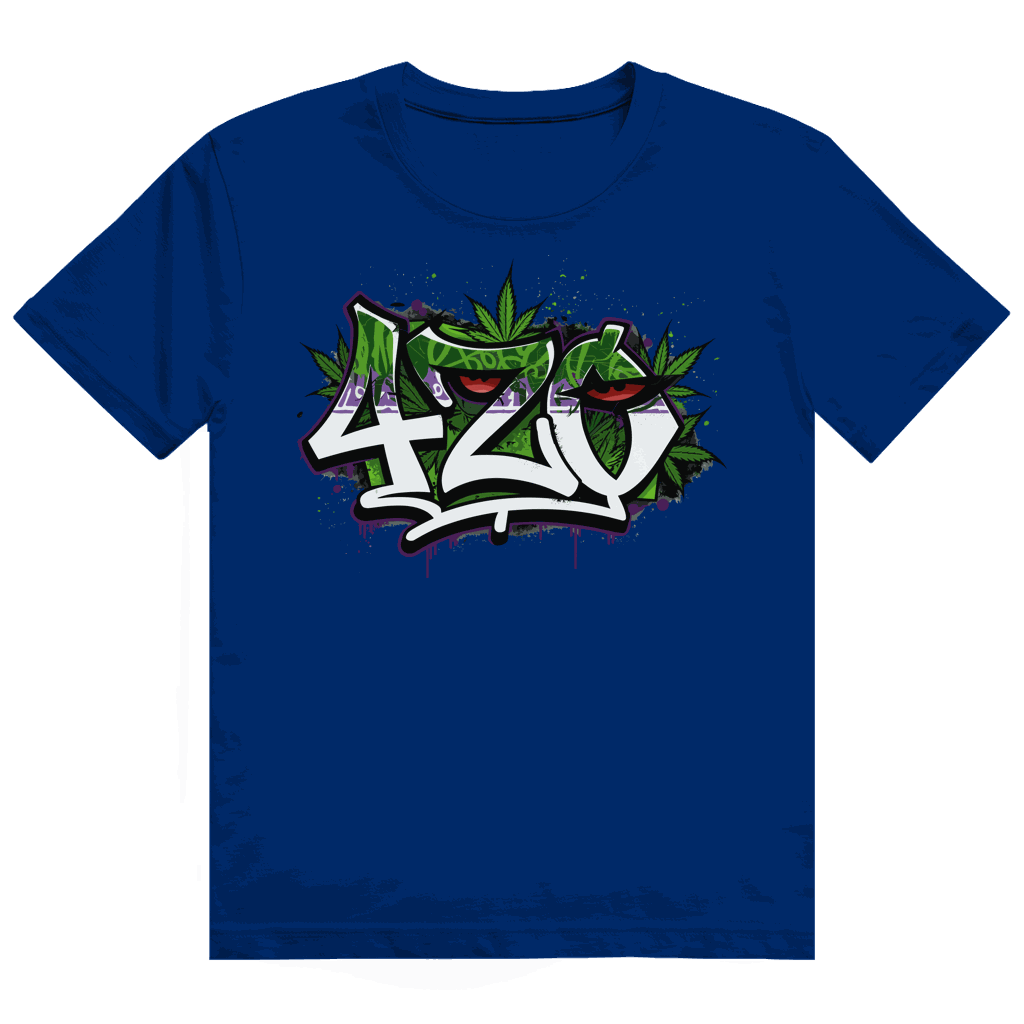 Heavy Cotton T-Shirt - 420 Graffiti | Division420®