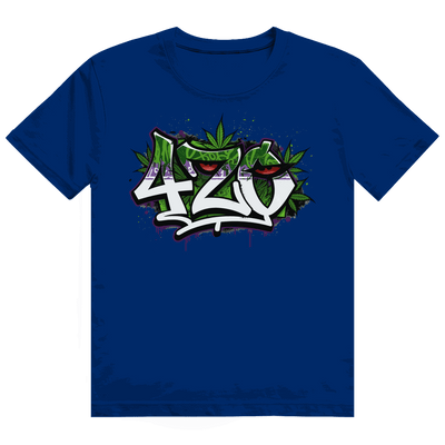Heavy Cotton T-Shirt - 420 Graffiti | Division420®