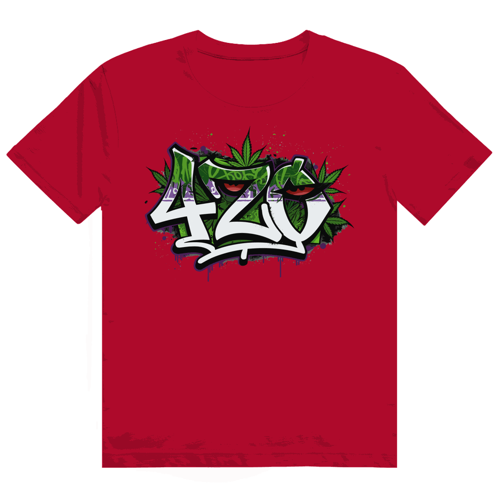Heavy Cotton T-Shirt - 420 Graffiti | Division420®