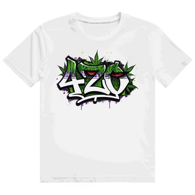 Heavy Cotton T-Shirt - 420 Graffiti | Division420®