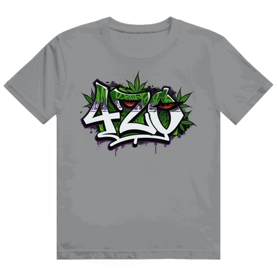 Heavy Cotton T-Shirt - 420 Graffiti | Division420®