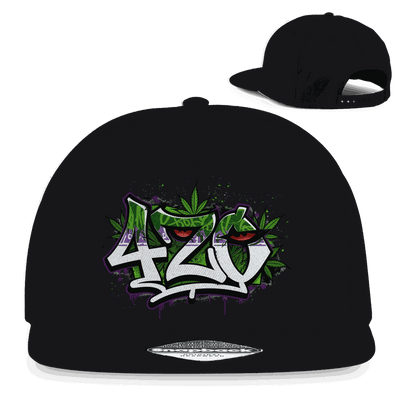 Snapback Rapper Cap - 420 Graffiti | Division420®