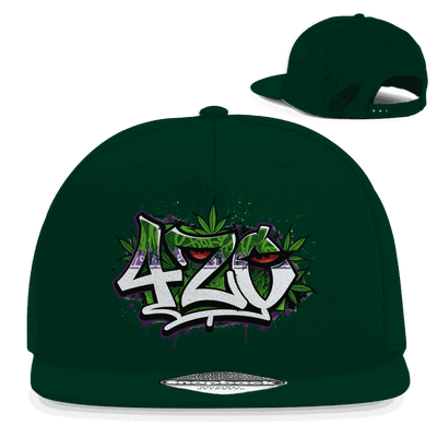 Snapback Rapper Cap - 420 Graffiti | Division420®