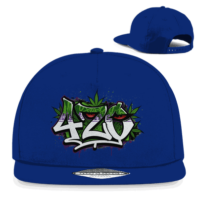 Snapback Rapper Cap - 420 Graffiti | Division420®