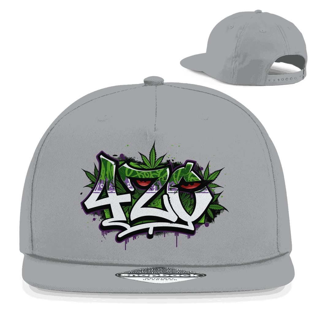 Snapback Rapper Cap - 420 Graffiti | Division420®