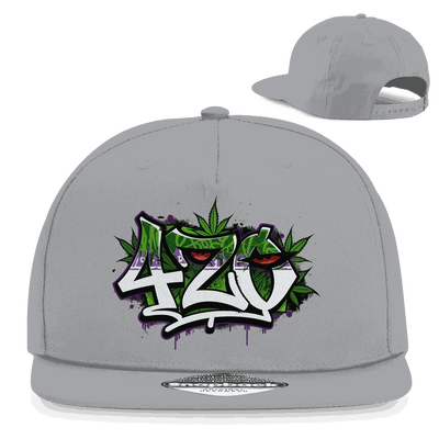 Snapback Rapper Cap - 420 Graffiti | Division420®