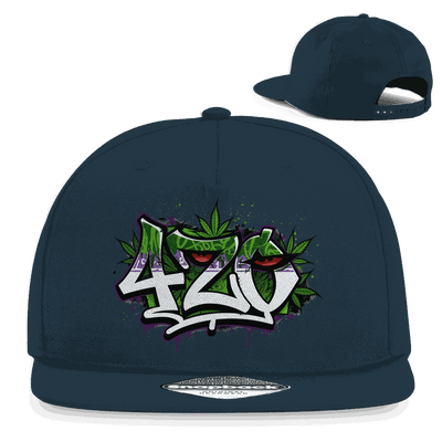 Snapback Rapper Cap - 420 Graffiti | Division420®
