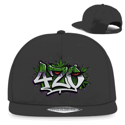 Snapback Rapper Cap - 420 Graffiti | Division420®