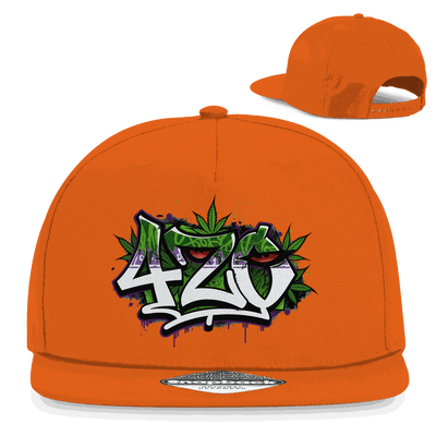 Snapback Rapper Cap - 420 Graffiti | Division420®