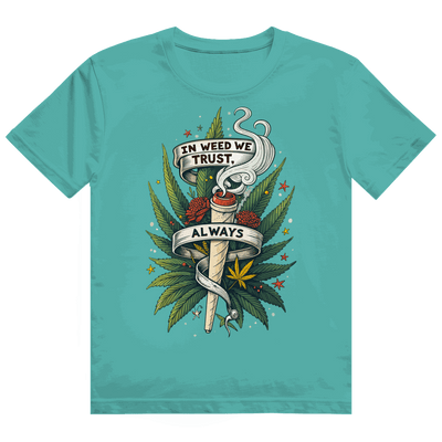 Heavy Cotton T-Shirt - In weed we trust, always! | Division420®