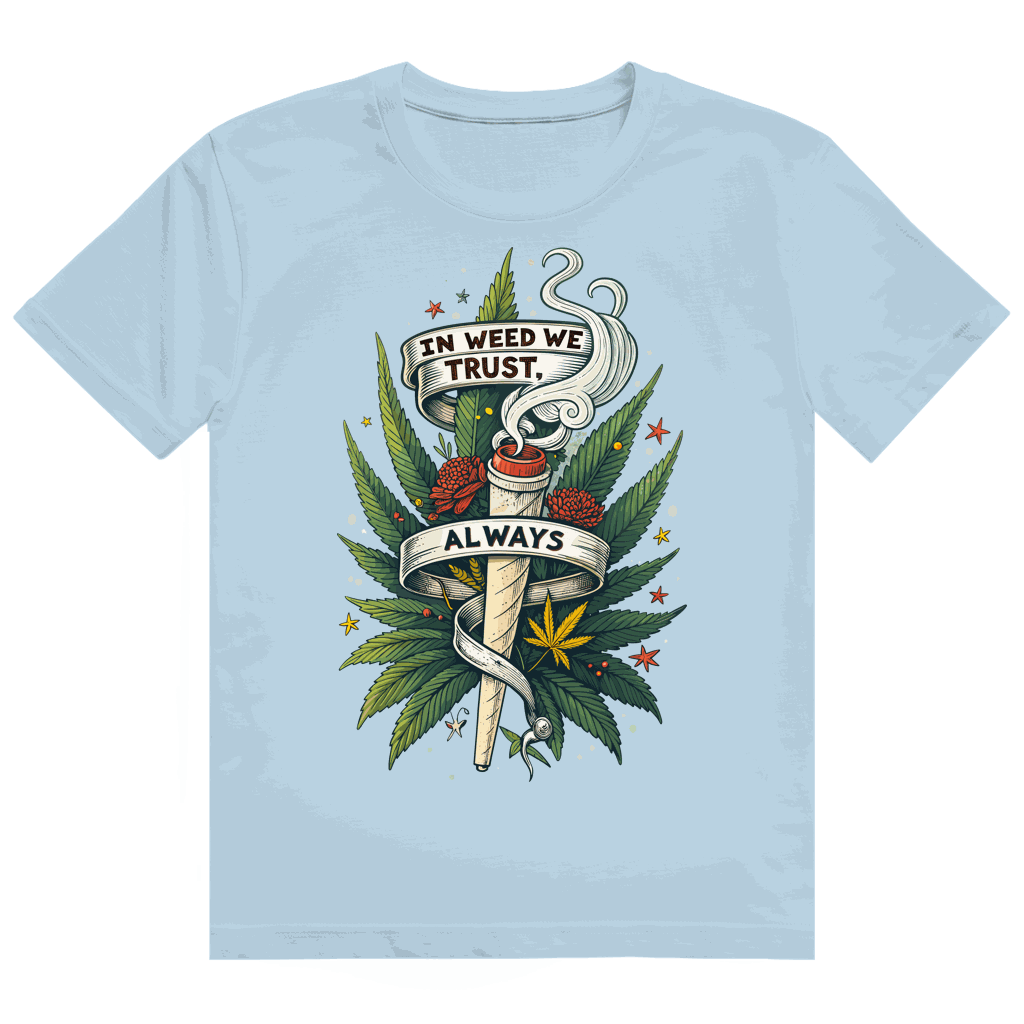 Heavy Cotton T-Shirt - In weed we trust, always! | Division420®