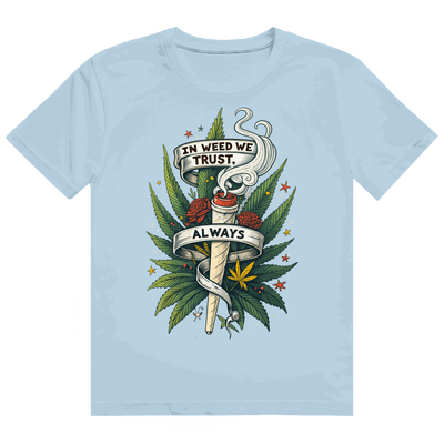 Heavy Cotton T-Shirt - In weed we trust, always! | Division420®