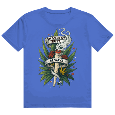 Heavy Cotton T-Shirt - In weed we trust, always! | Division420®