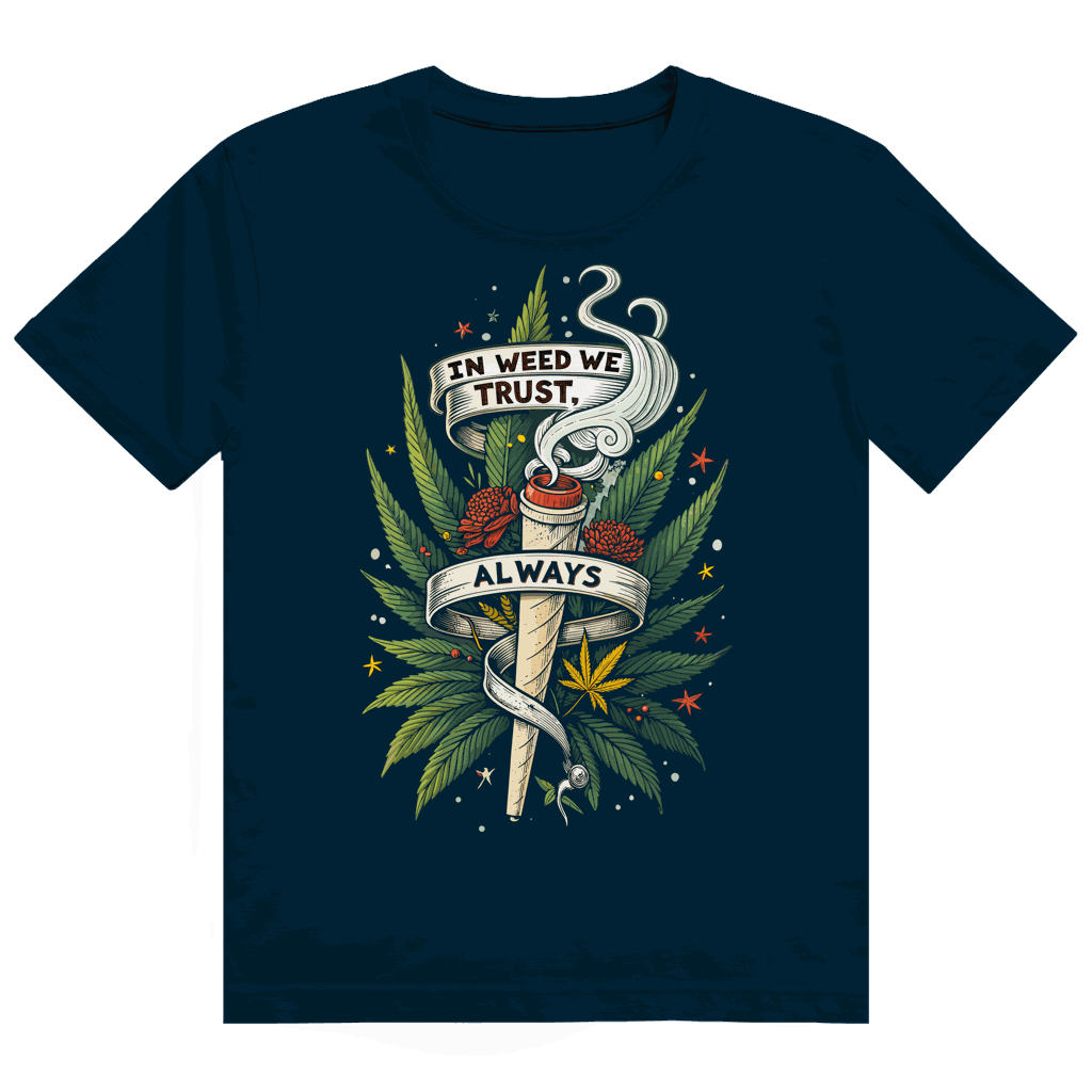 Heavy Cotton T-Shirt - In weed we trust, always! | Division420®