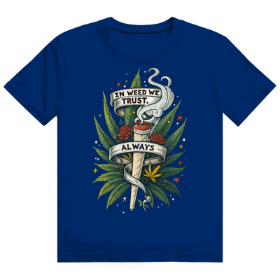 Heavy Cotton T-Shirt - In weed we trust, always! | Division420®
