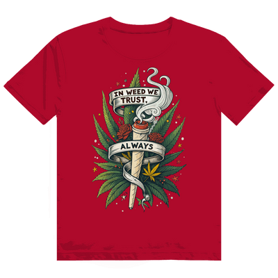 Heavy Cotton T-Shirt - In weed we trust, always! | Division420®